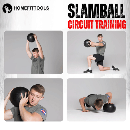 ลูกบอลทุ่มน้ำหนัก HOMEFITTOOLS SLAM BALL 10 KG_5